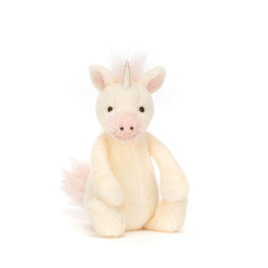 Jellycat Bashful Unicorn small soft toy 18cm