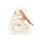 Jellycat Blossom Cream Bunny 'Berry' Blankie 56cm