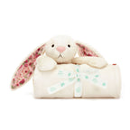 Jellycat Blossom Cream Bunny 'Berry' Blankie 56cm