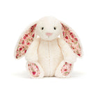 Jellycat Blossom Cream Bunny 'Berry' medium soft toy 31cm