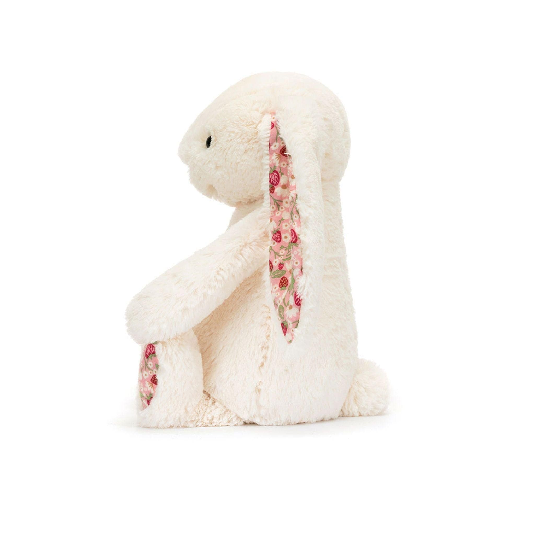 Jellycat Blossom Cream Bunny 'Berry' medium soft toy 31cm