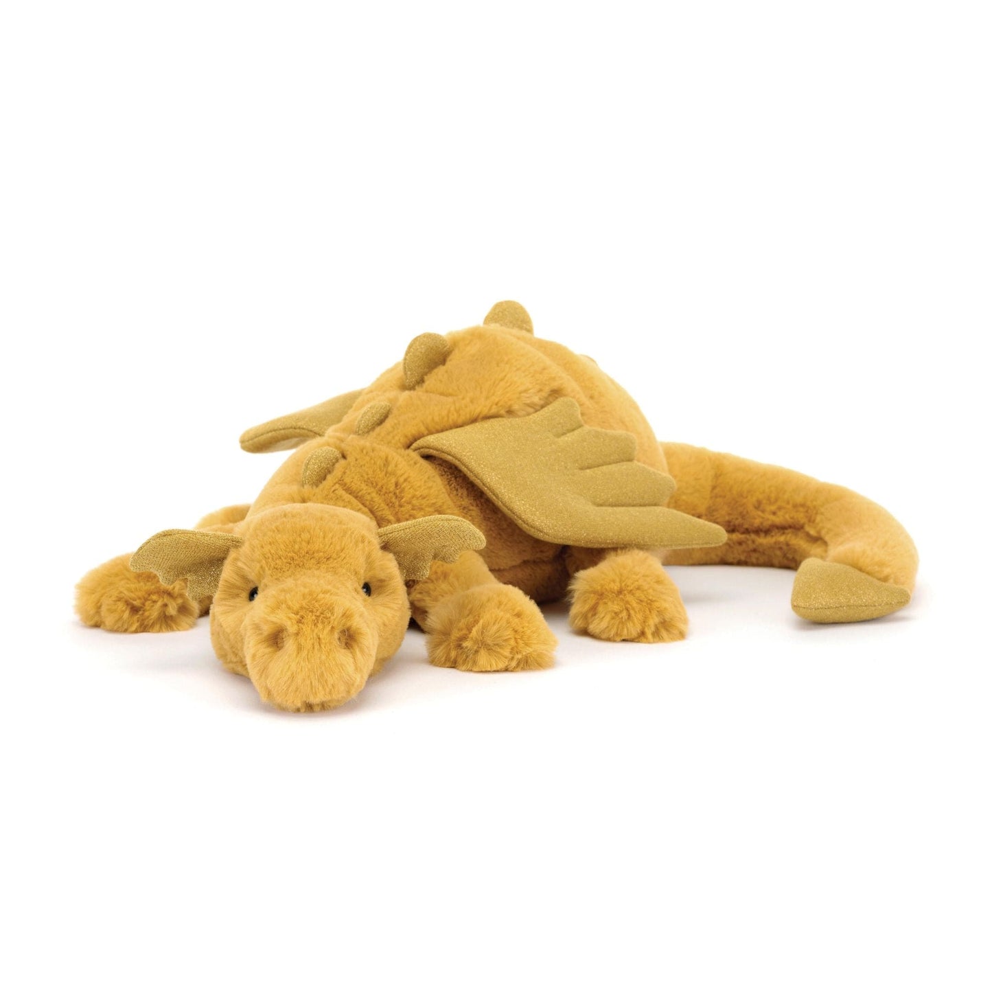 Jellycat Golden Dragon large soft toy 50cm