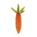 Jellycat Vivacious Vegetable Carrot soft toy 17cm