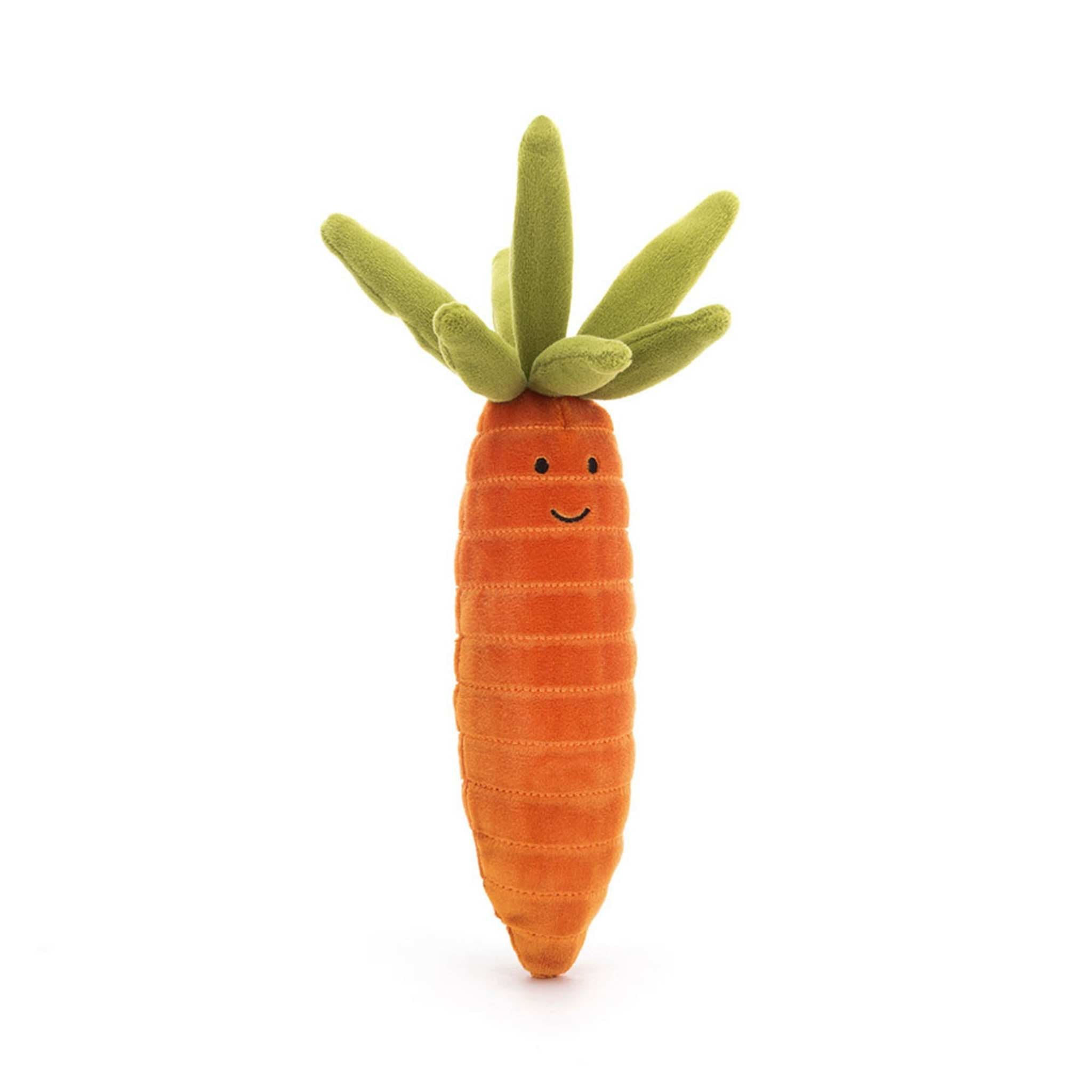 Jellycat Vivacious Vegetable Carrot soft toy 17cm
