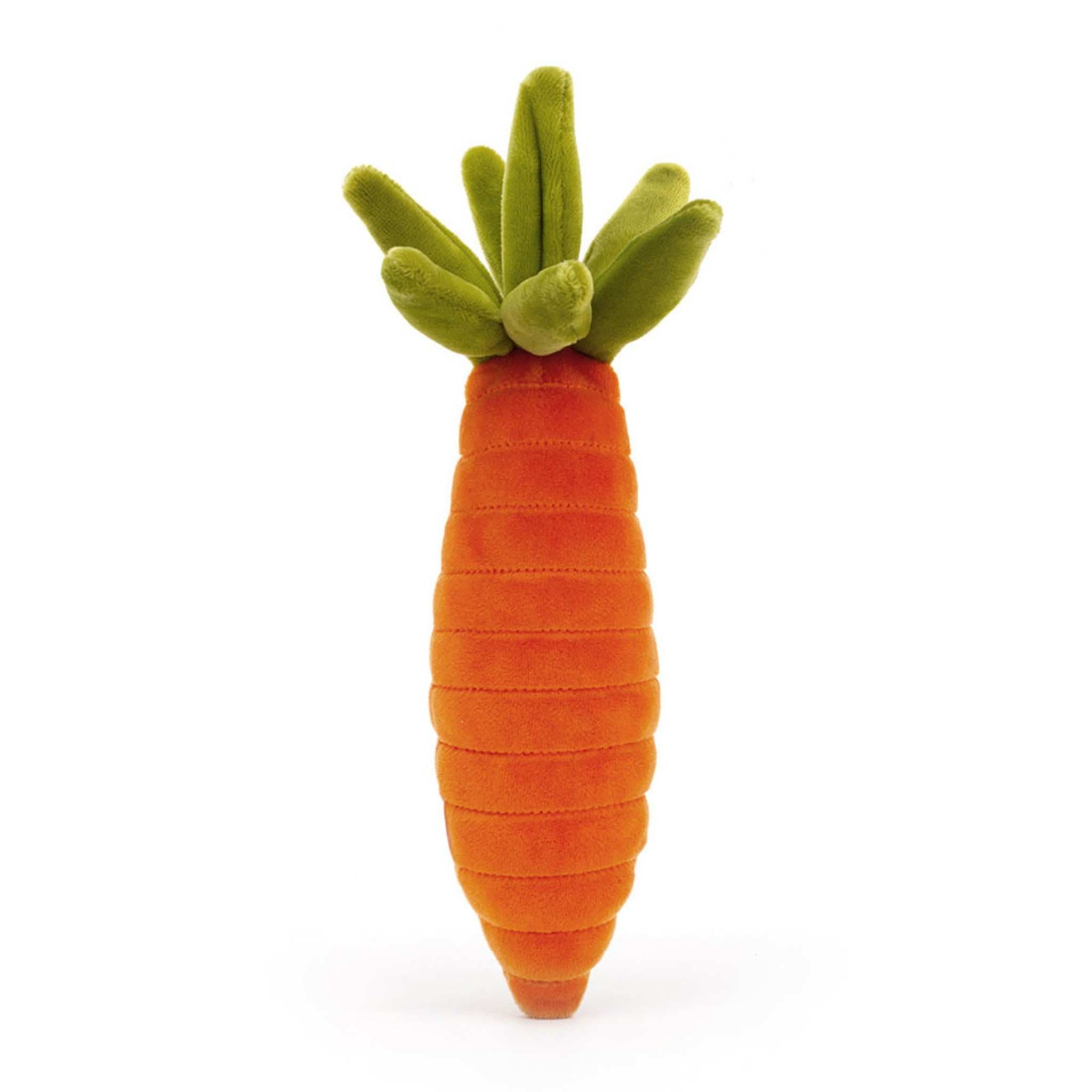 Jellycat Vivacious Vegetable Carrot soft toy 17cm