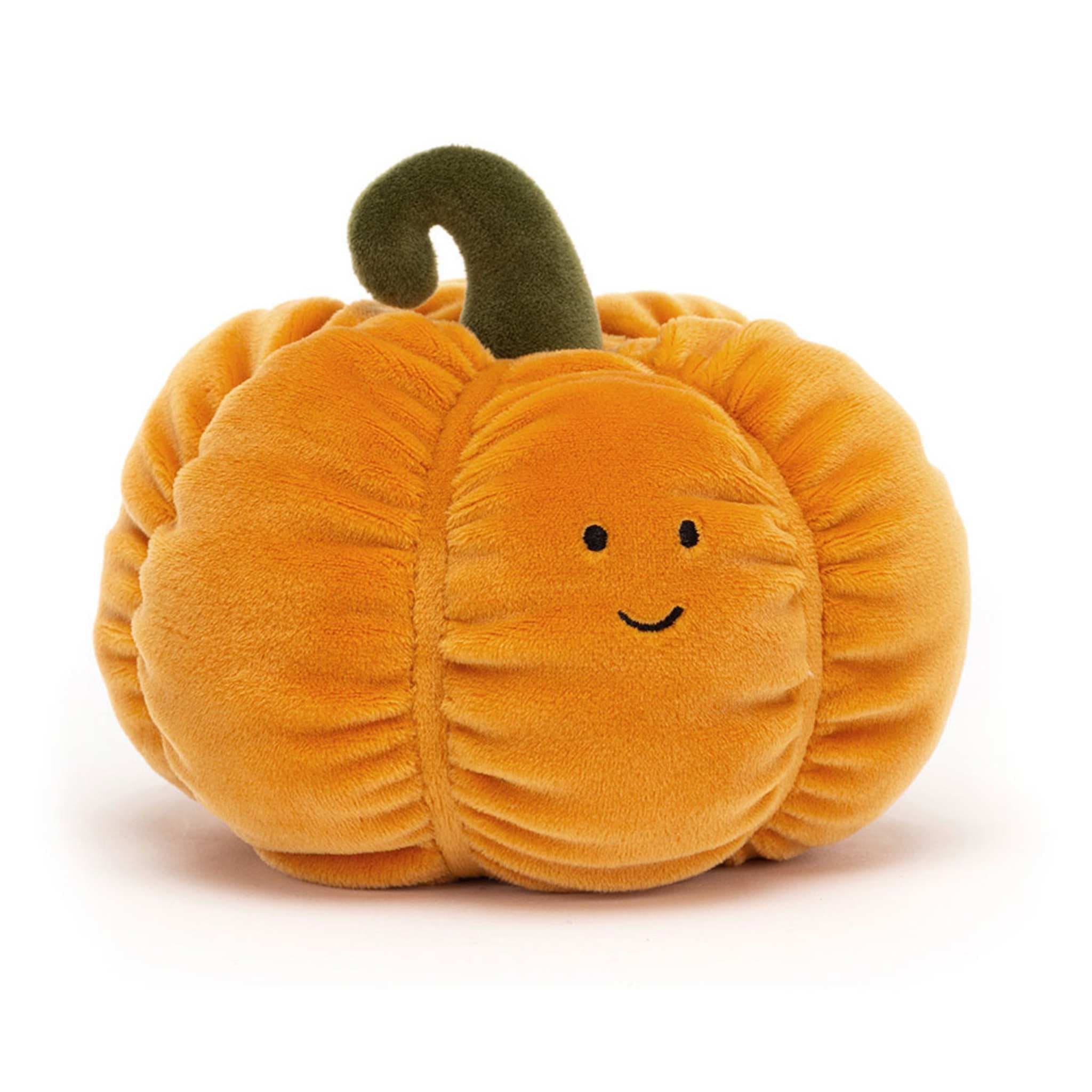 Jellycat Vivacious Vegetable Pumpkin soft toy 15cm