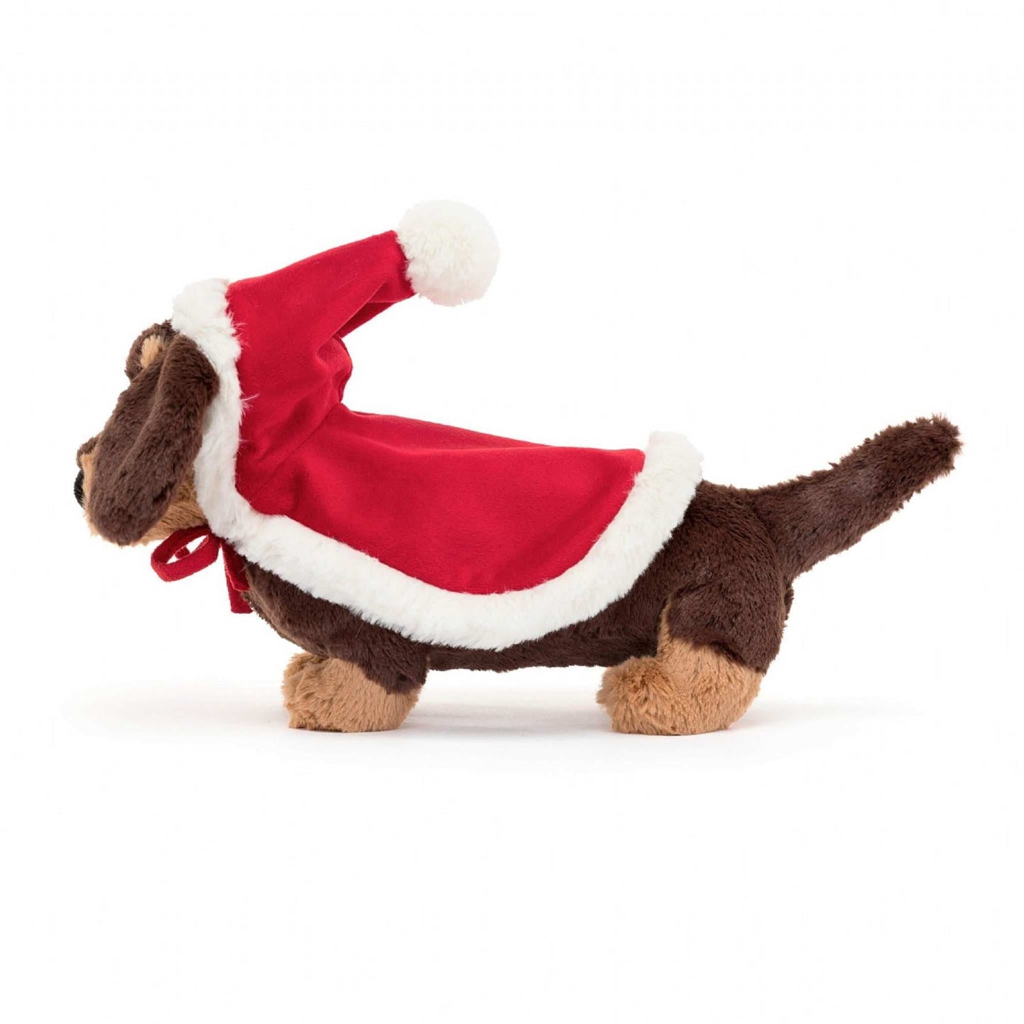 Jellycat Winter Warmer Otto Sausage Dog soft toy 19cm