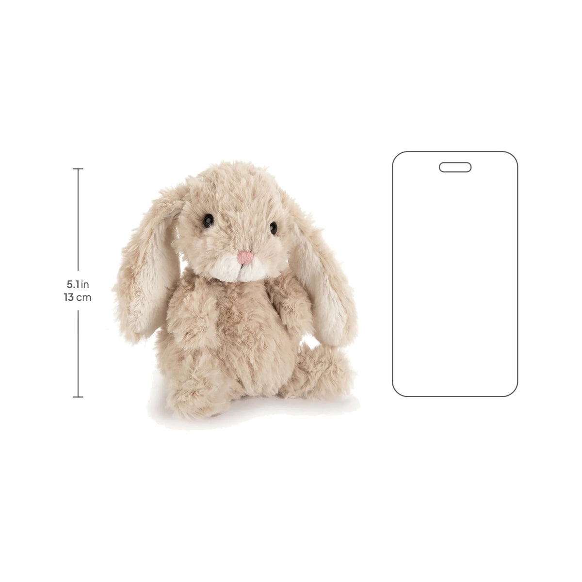 Jellycat Yummy Bunny Beige Soft Toy 15cm