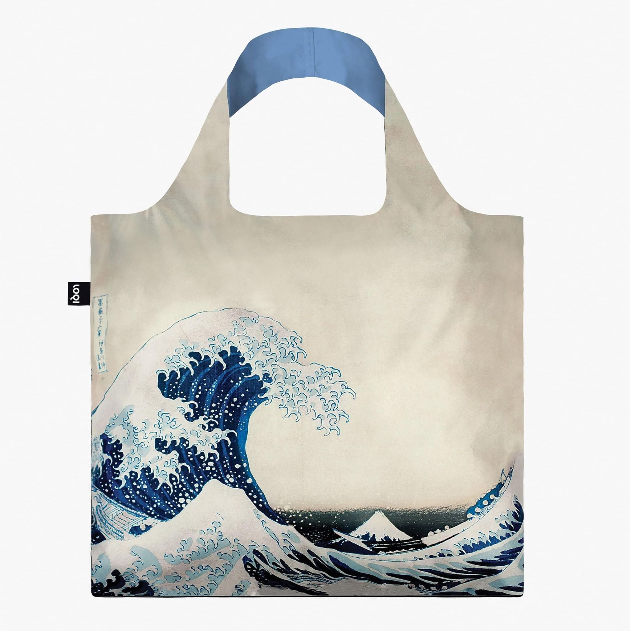 LOQI KATSUSHIKA HOKUSAI The Great Wave Recycled Tote Bag