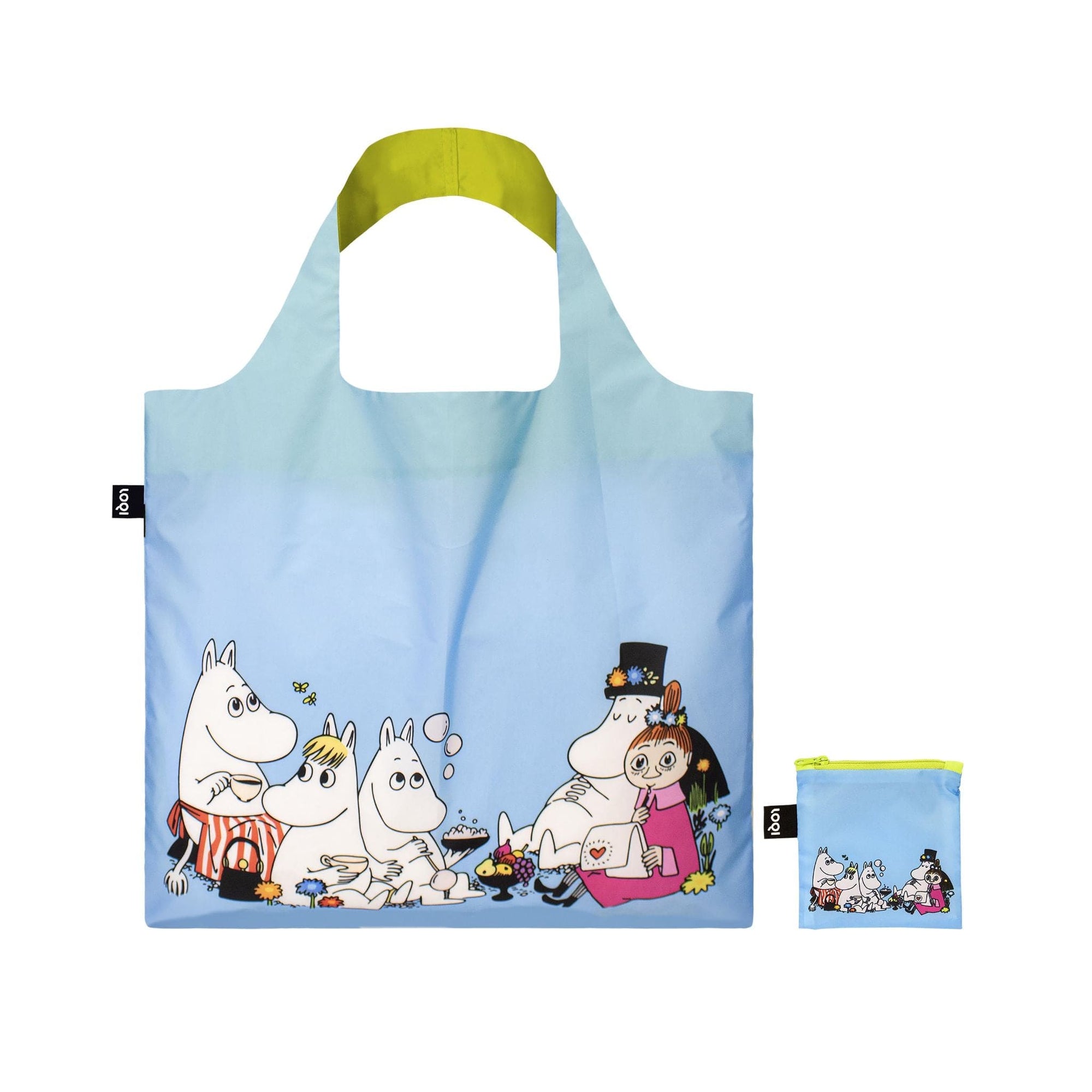 LOQI MOOMIN Family Recycled Tote Bag