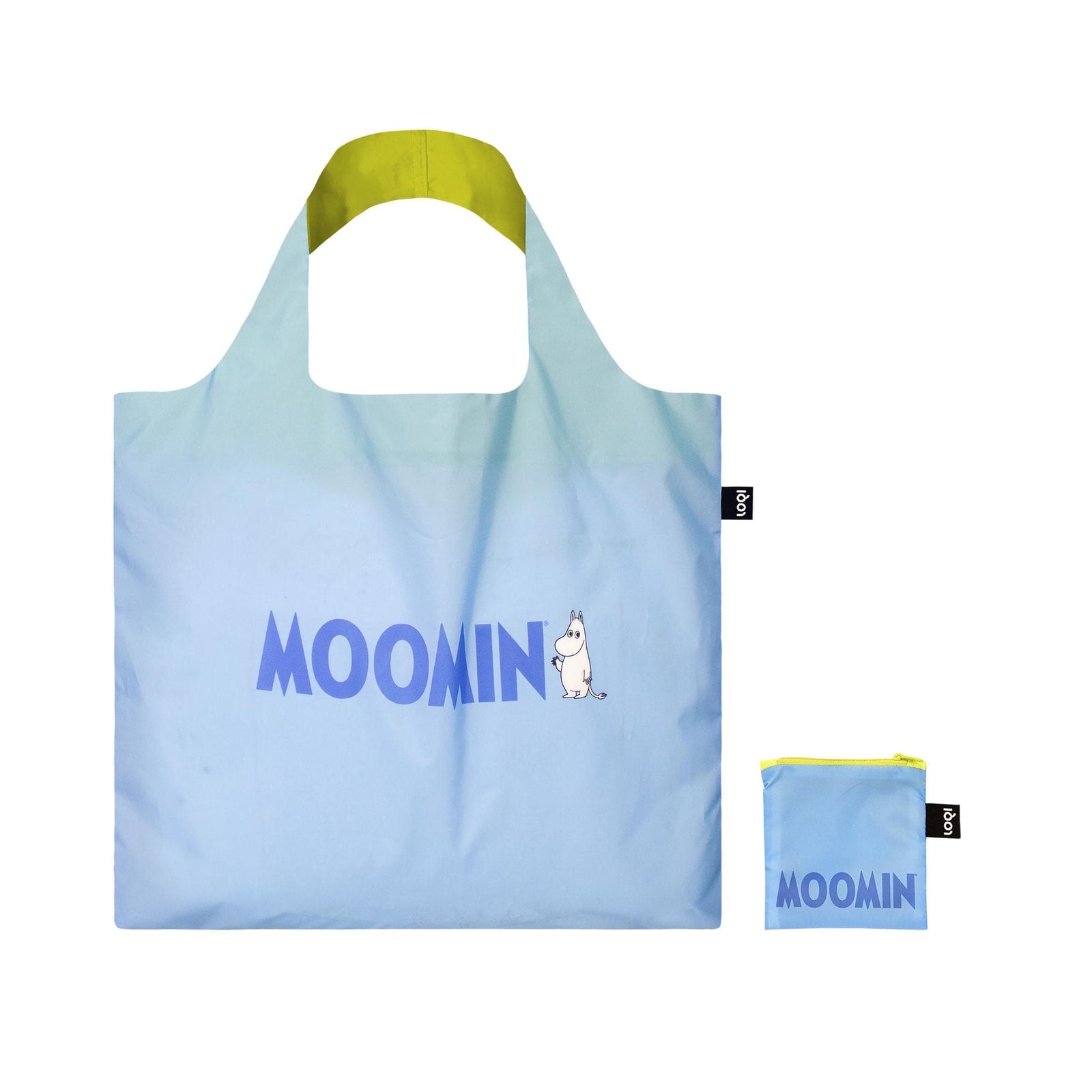 LOQI Moomin Family Recycled Bag | Charming Foldable Shopper