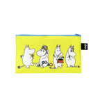 LOQI MOOMIN Together Zip Pocket, Set of 3