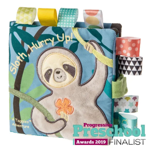 Mary Meyer Taggies Molasses Sloth Soft Book