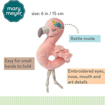 Mary Meyer Tingo Flamingo Baby Rattle