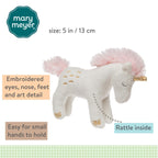 Mary Meyer Twilight Baby Unicorn Rattle