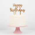 Meri Meri Happy Birthday Acrylic Cake Topper