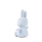 Miffy Eco Corduroy Plush - Ice Blue 23cm