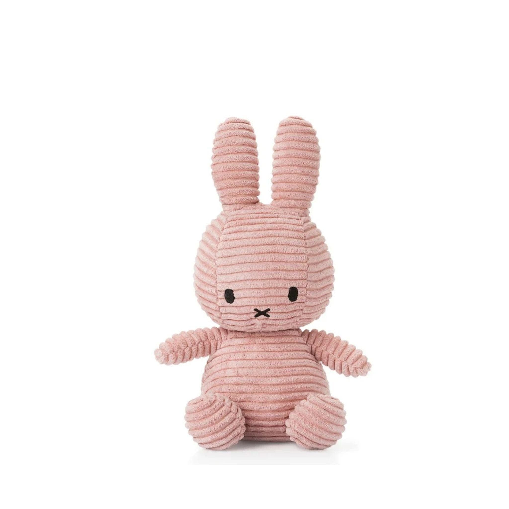 Miffy Eco Corduroy Plush - Pink 23cm