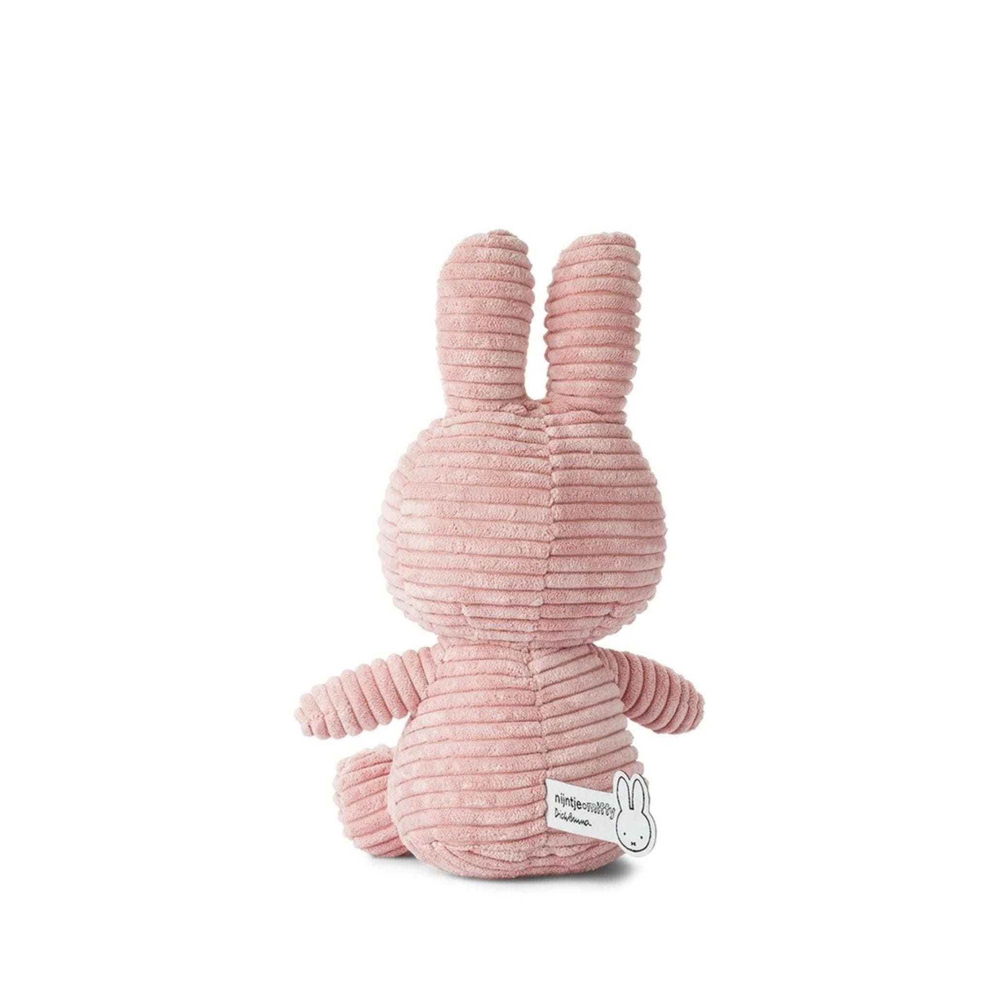 Miffy Eco Corduroy Plush - Pink 23cm