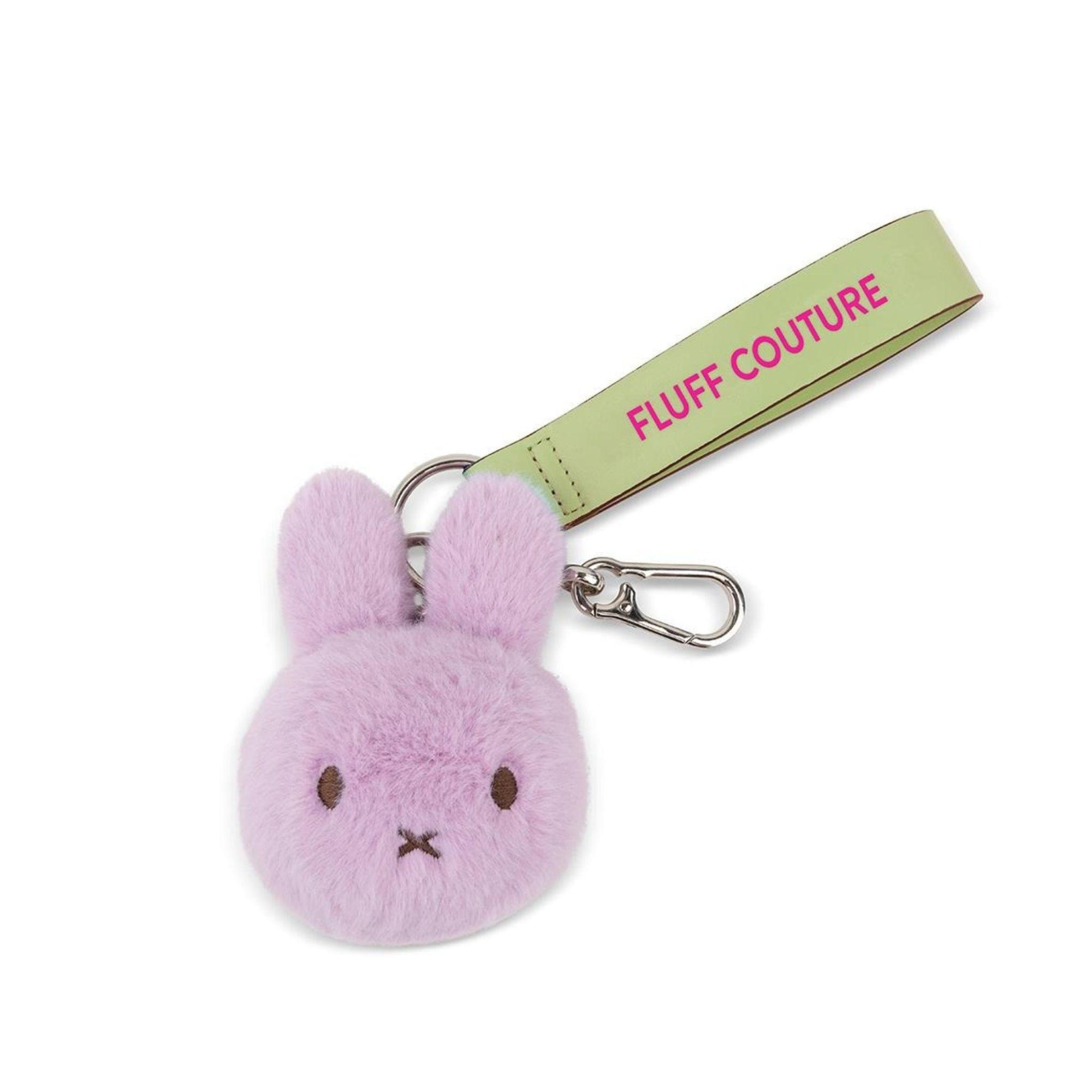 Miffy ECO Fuzzy Keychain Lilac 11cm