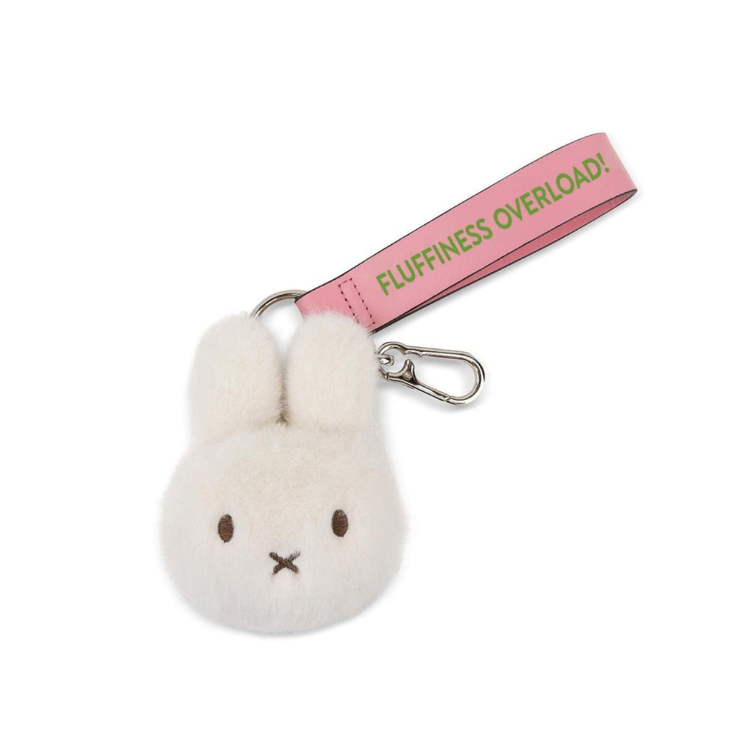 Miffy ECO Fuzzy Keychain Offwhite 11cm