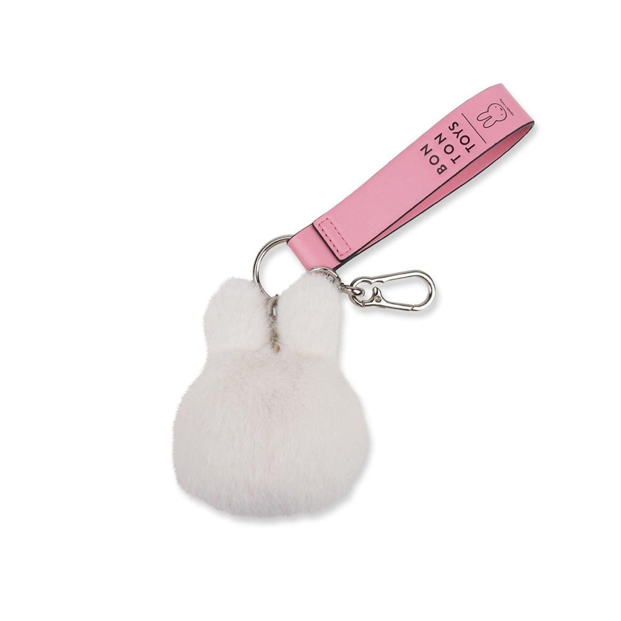 Miffy ECO Fuzzy Keychain Offwhite 11cm