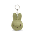 Miffy Eco Corduroy Flat Keychain - Olive Green 10cm