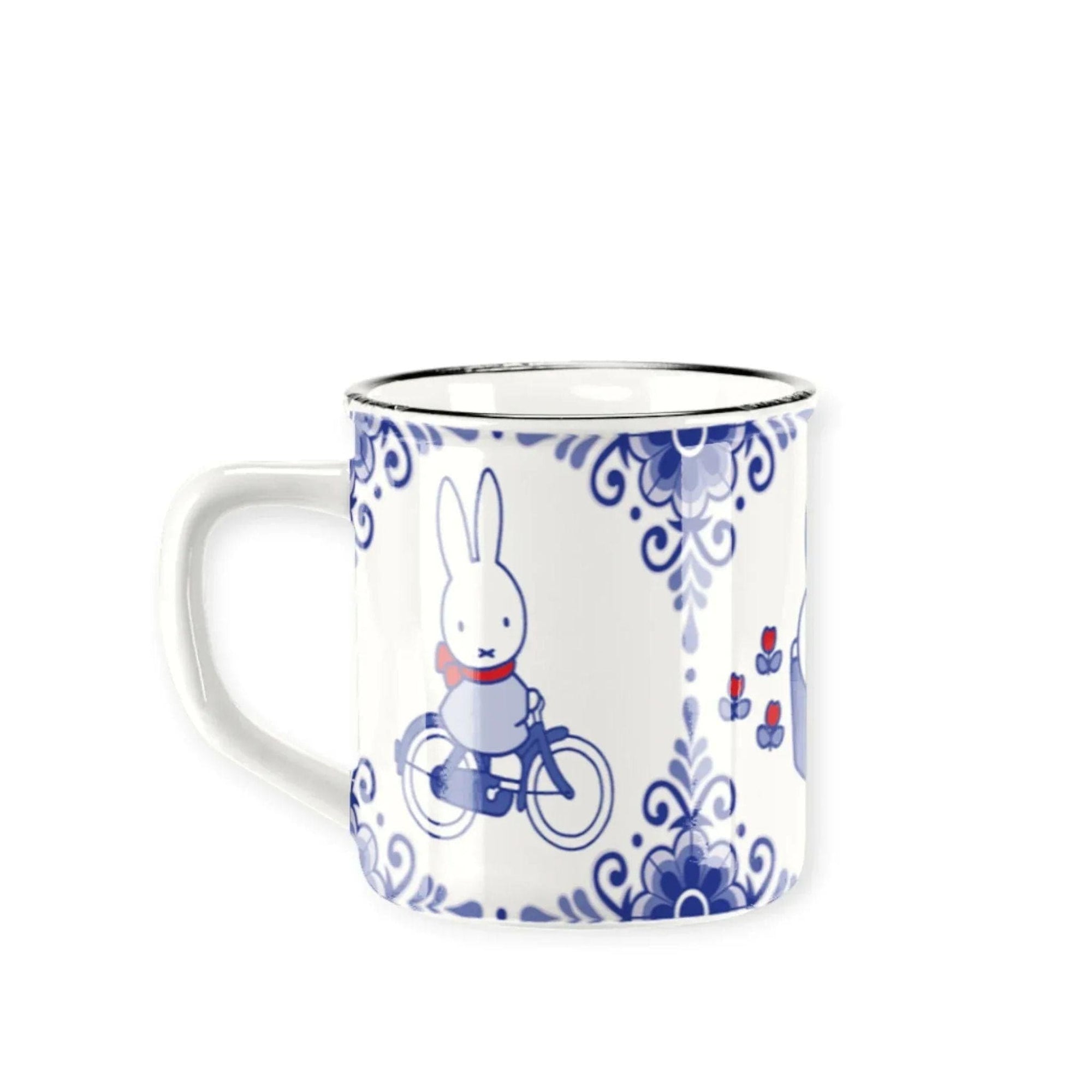 Miffy Retro Ceramic Bicycle Blue Mug 220ml