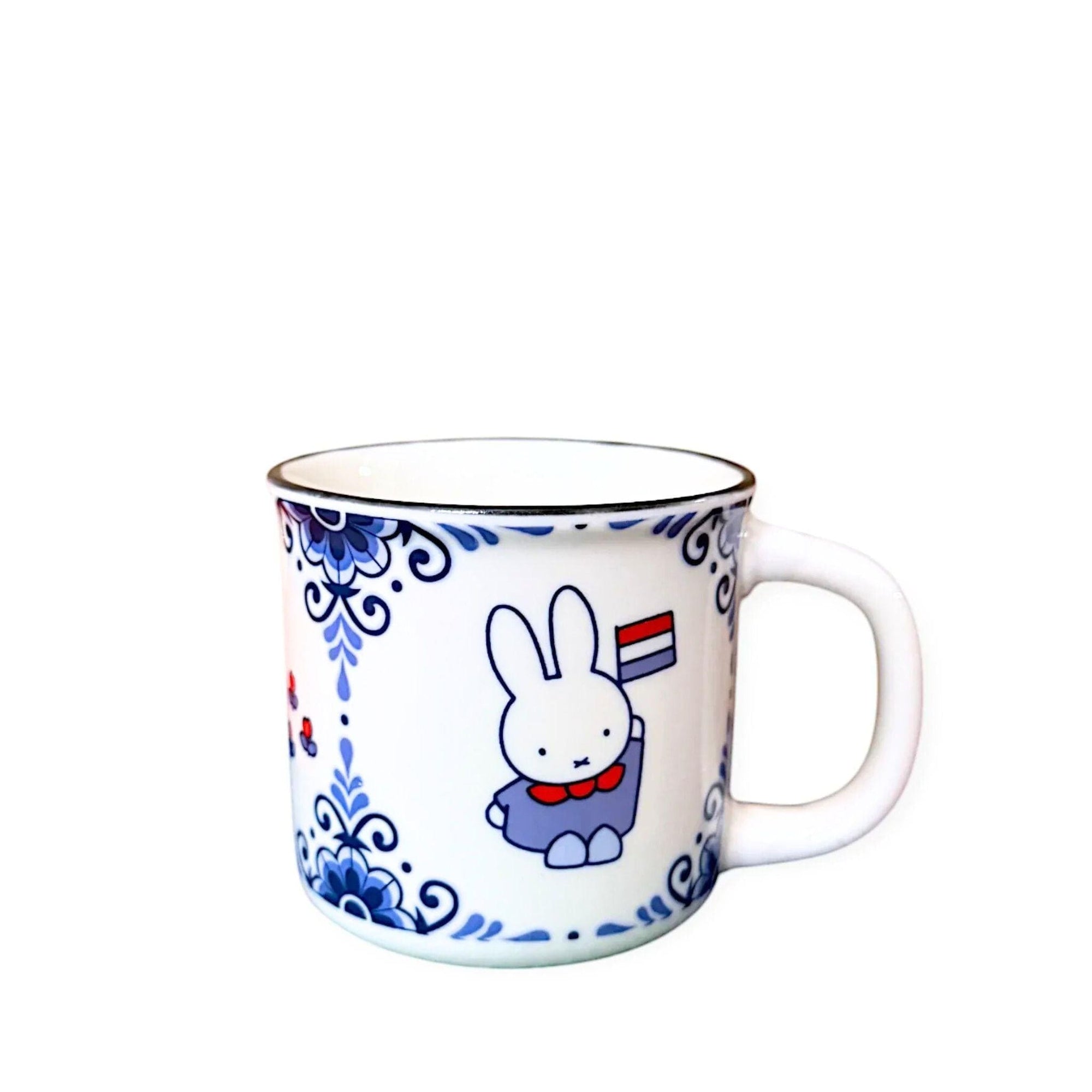 Miffy Retro Ceramic Bicycle Blue Mug 220ml