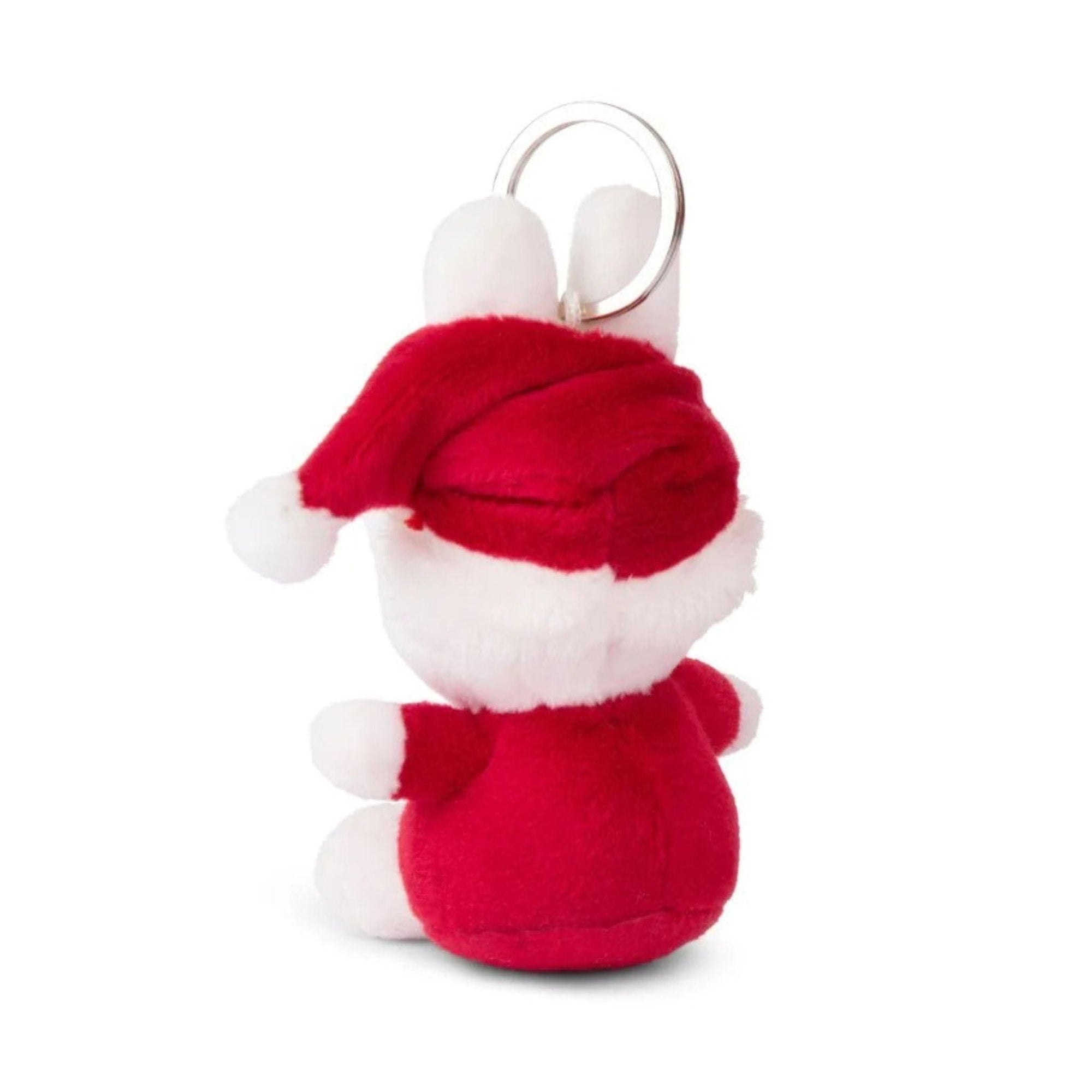 Miffy Santa Keychain – White and Red 10cm