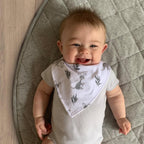 Mister Fly 100% Cotton Baby Dribble Bib