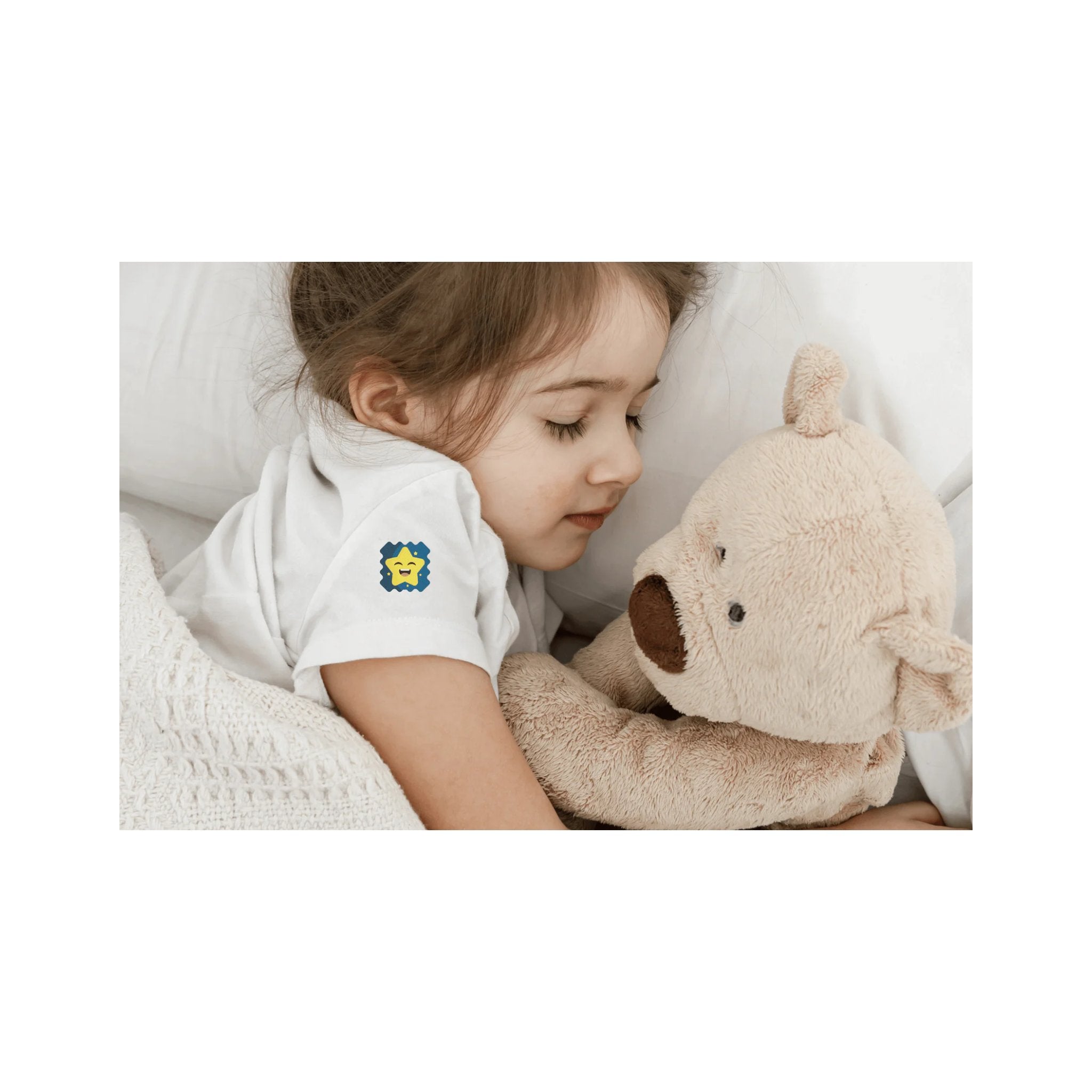 NATPAT Kids Natural Bedtime Sleep Stickers 24 Pack