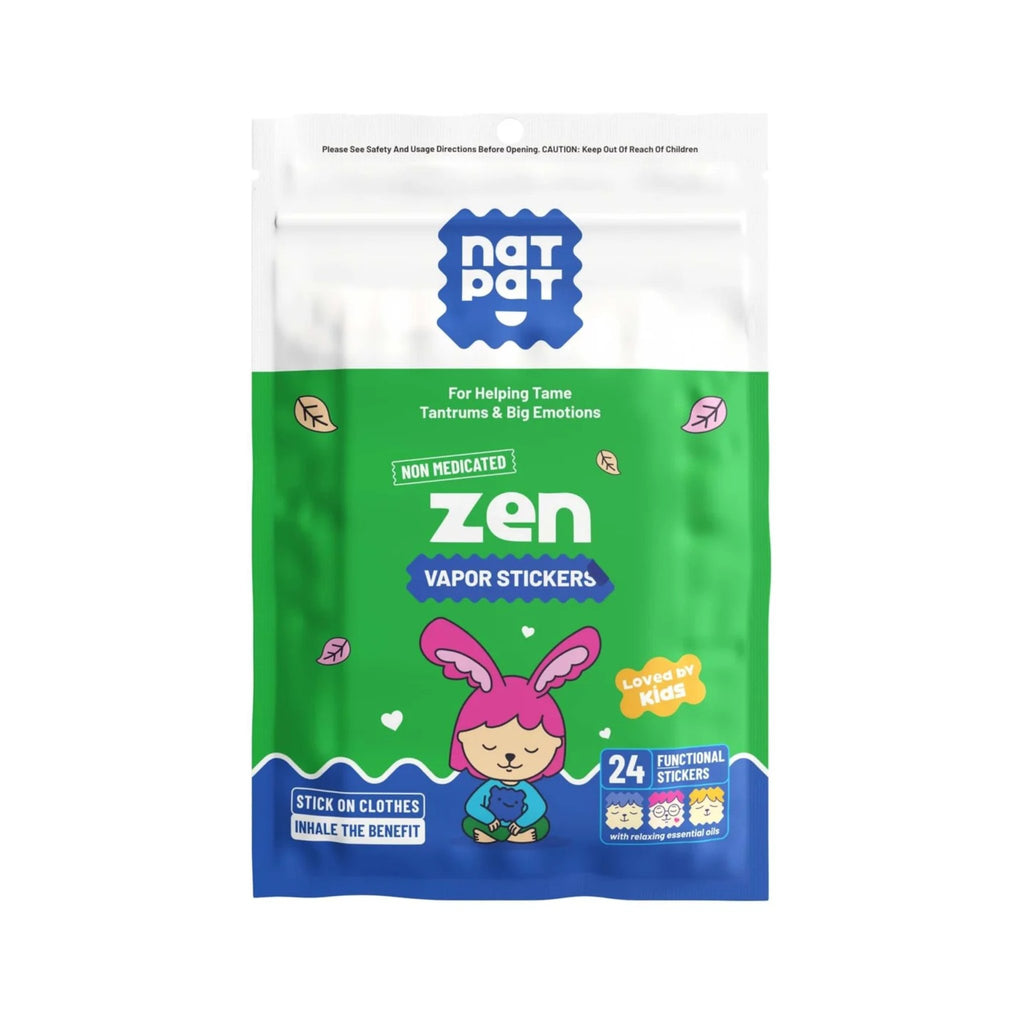 NATPAT Kids Natural ZenPatch Mood Calming Stickers 24 Pack