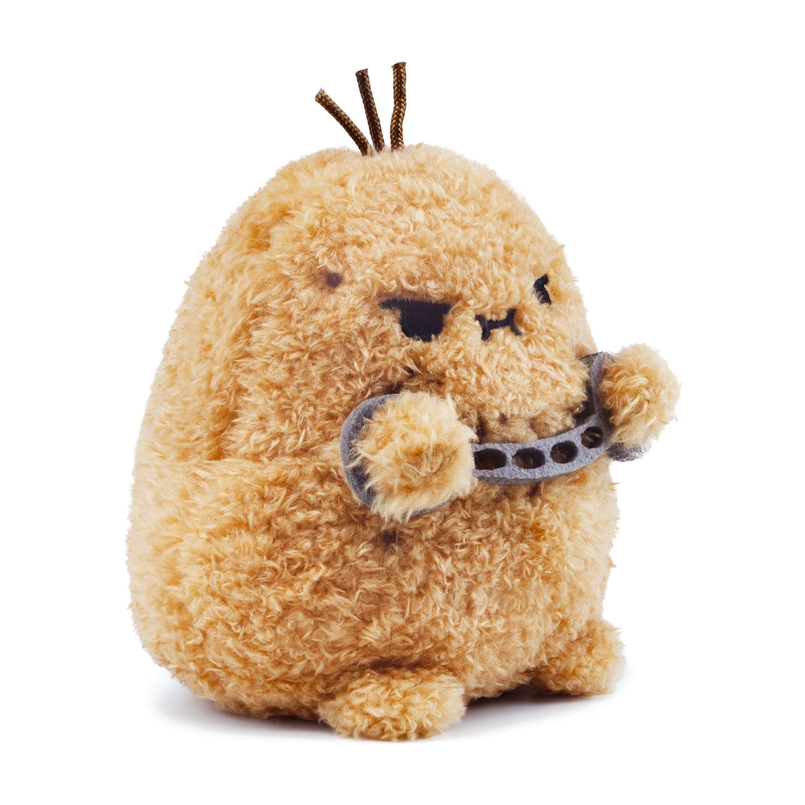 Noodoll Cuffs Ricespud Mini Plush | The Grumpy "Bad Boy" Potato
