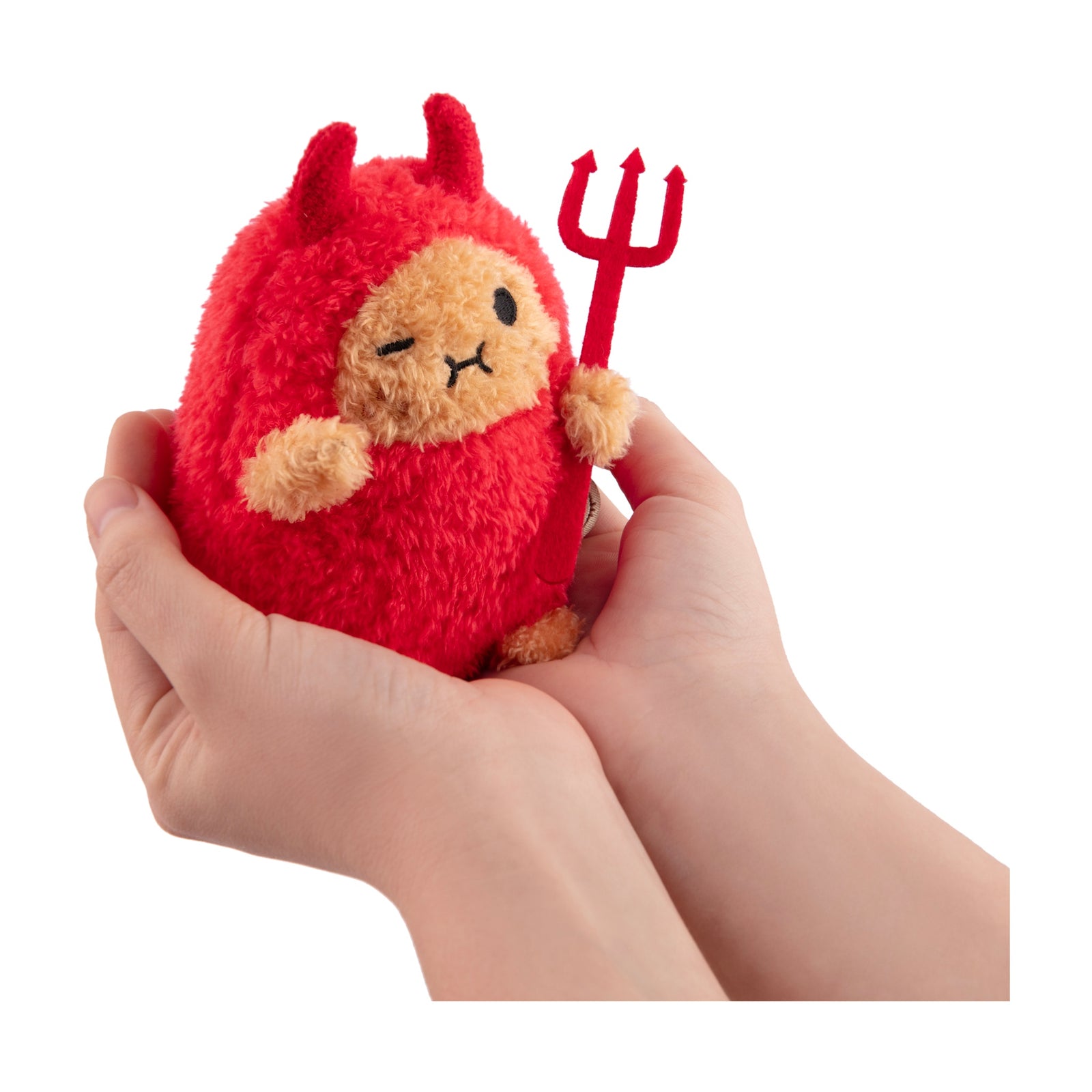 Noodoll Devil Red Ricespud Mini Plush | The Spiciest Little Rascal