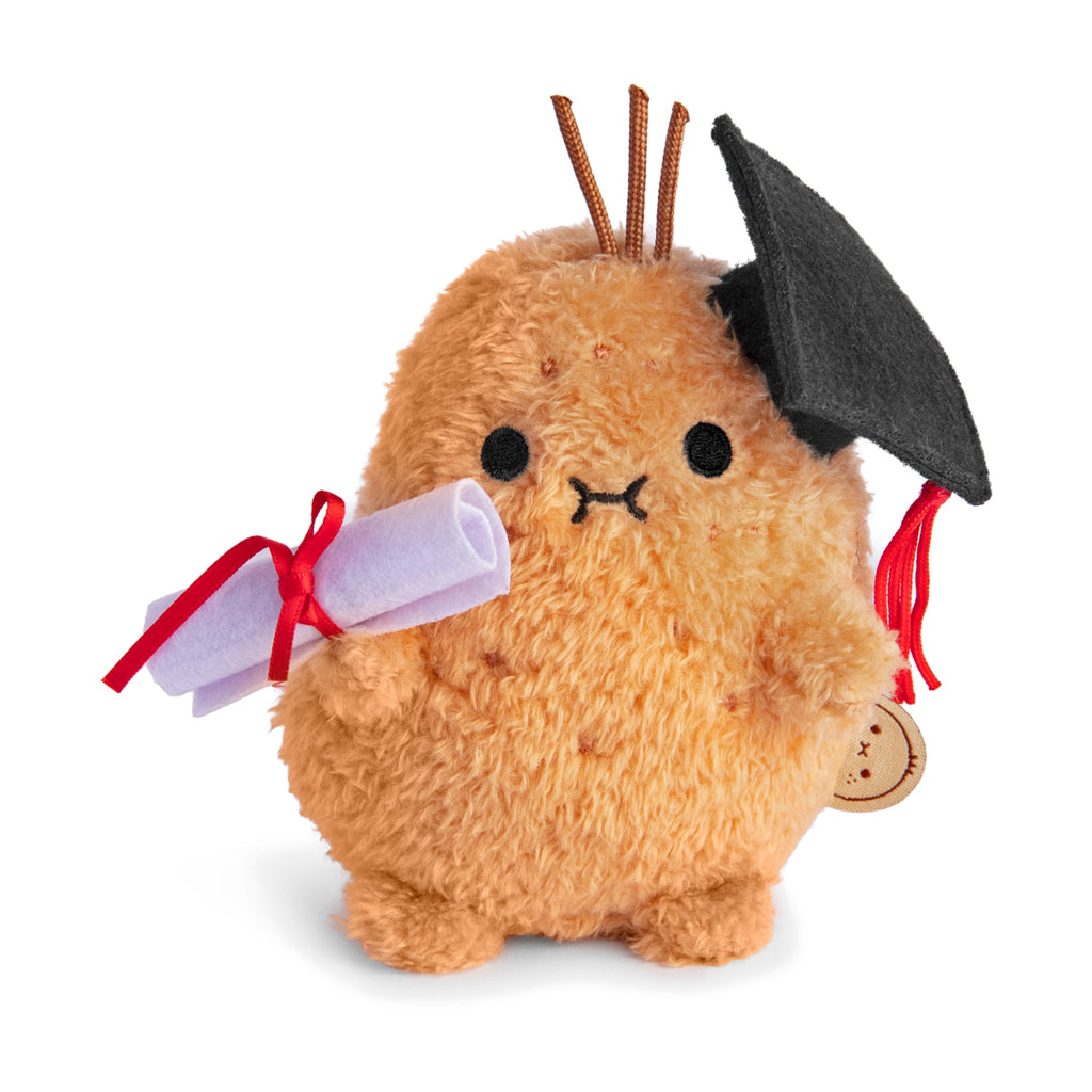 Noodoll Graduation Ricespud Mini Plush | The Most "Egg-cellent" Achievement
