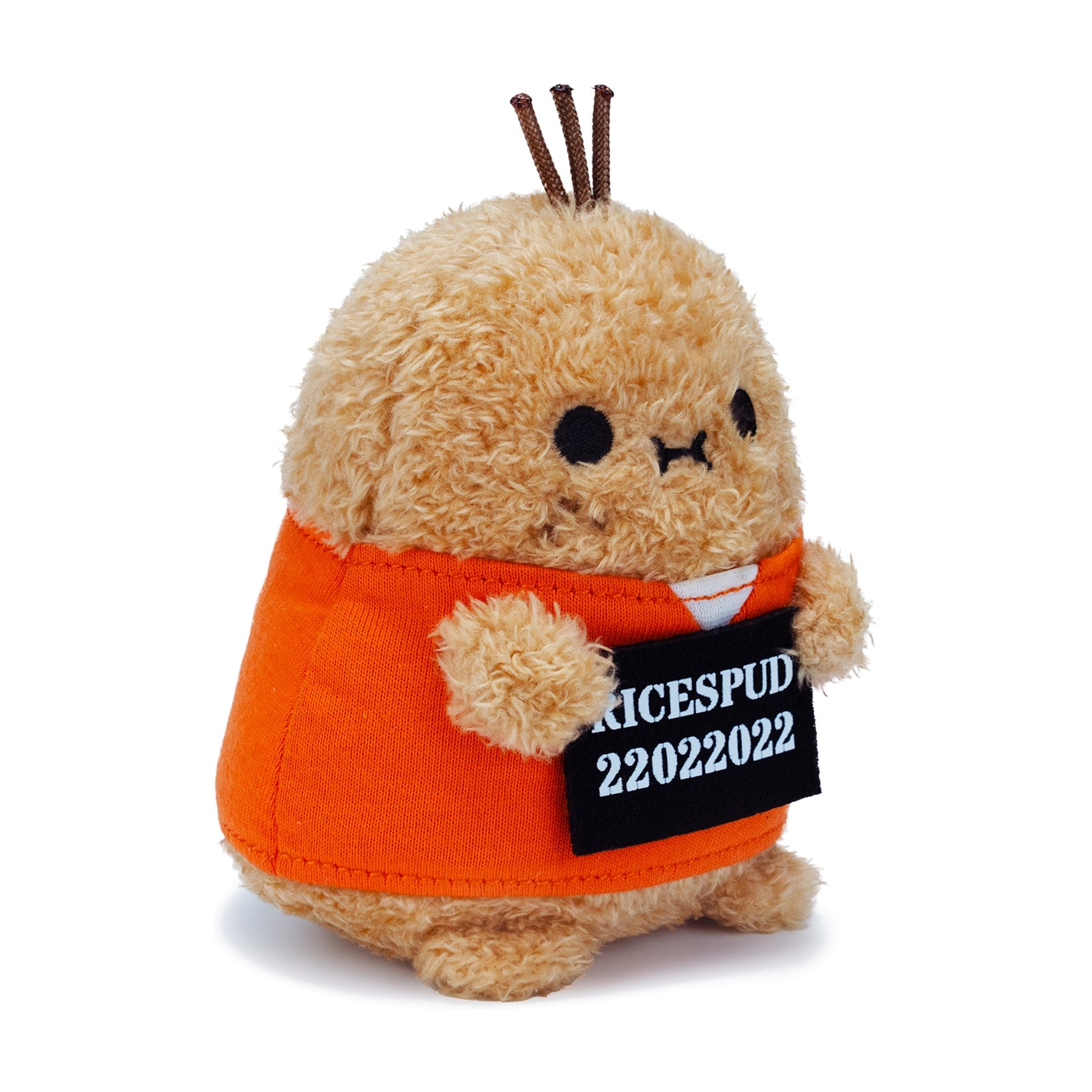 Noodoll Inmate Ricespud Mini Plush | The Heart-Stealing Fugitive