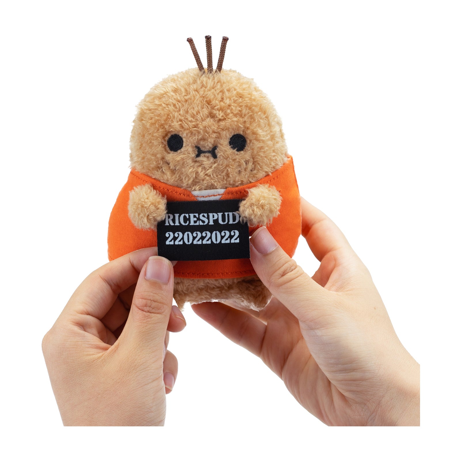 Noodoll Inmate Ricespud Mini Plush | The Heart-Stealing Fugitive