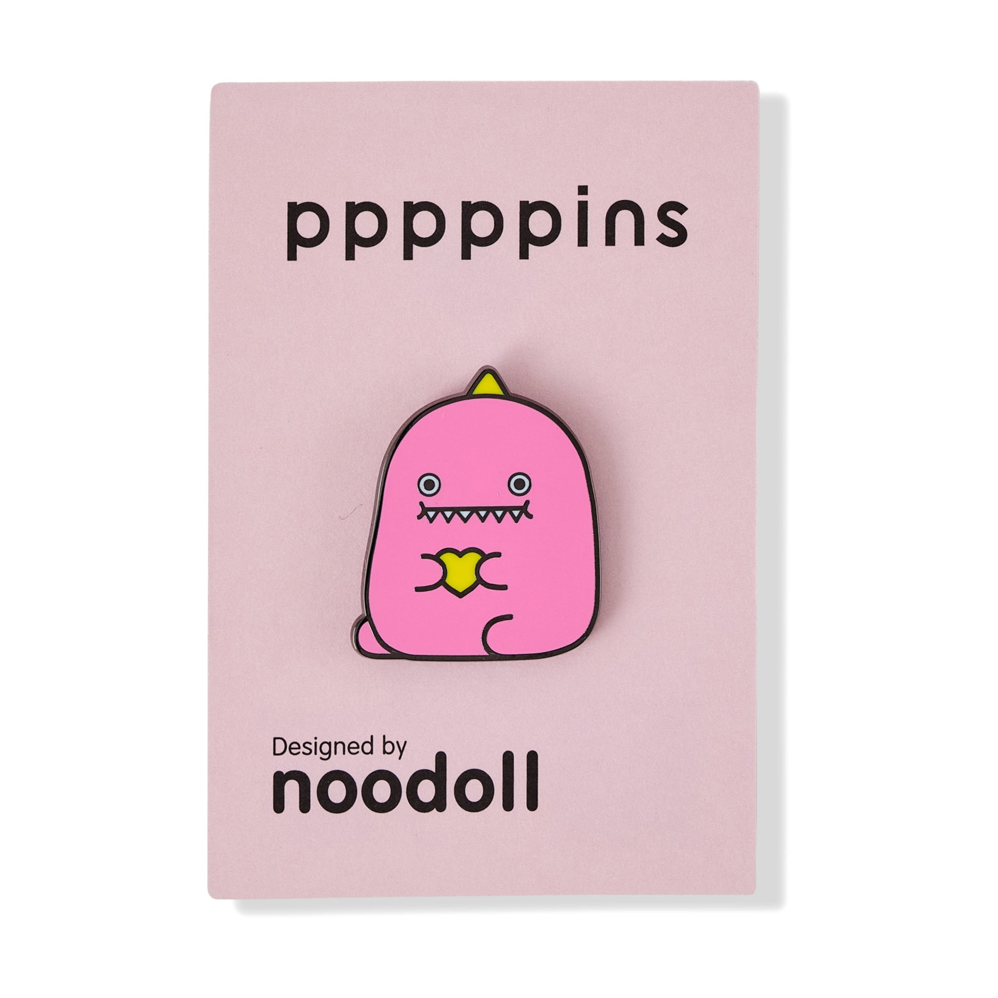 Noodoll Enamel Pin | Hard Enamel Accessory with Secure Rubber Clutch