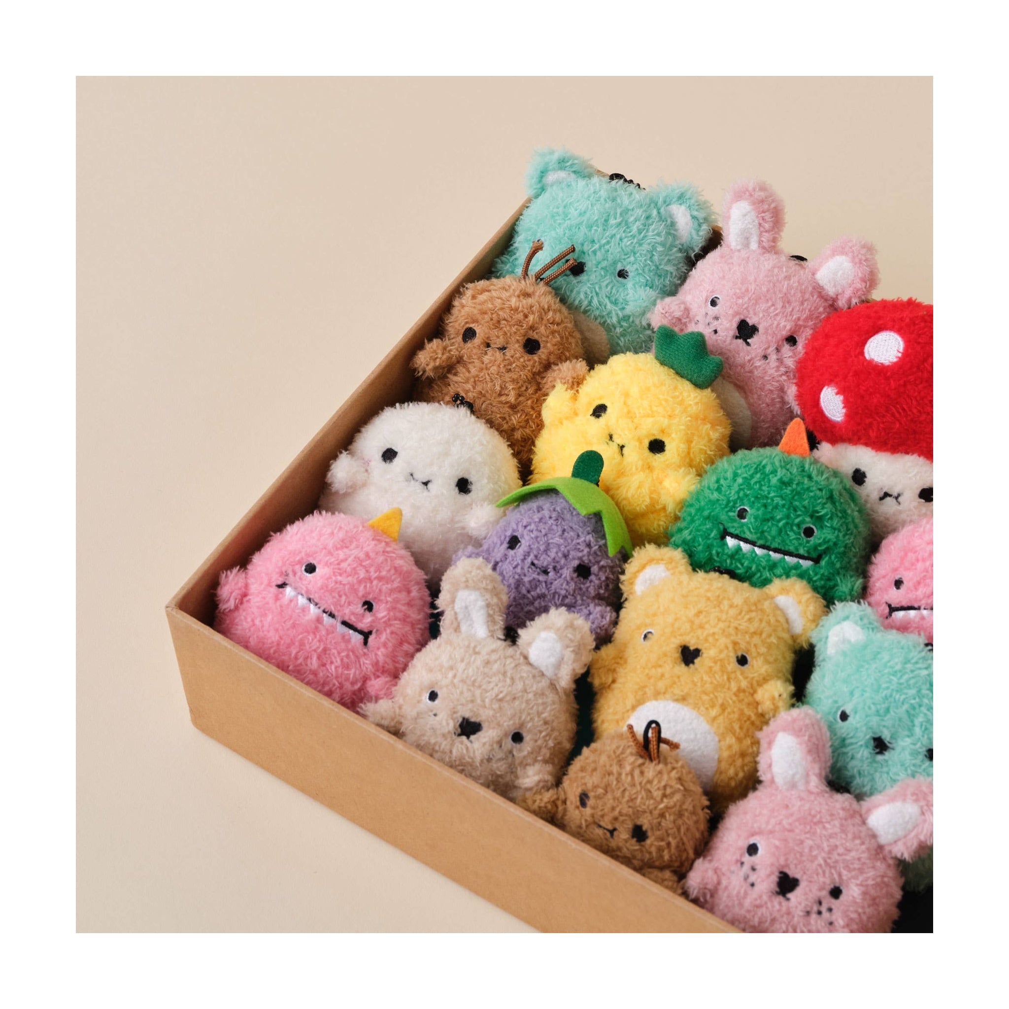 Noodoll Plush Keyring — Soft Bag Charm & Pocket Pal