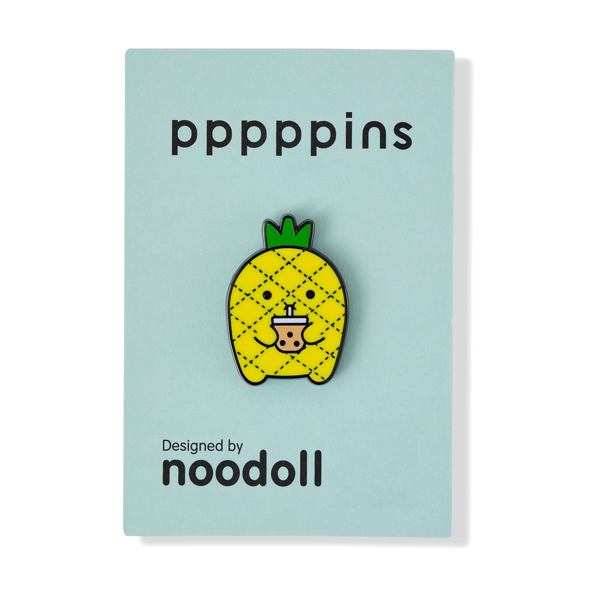 Noodoll Enamel Pin | Hard Enamel Accessory with Secure Rubber Clutch