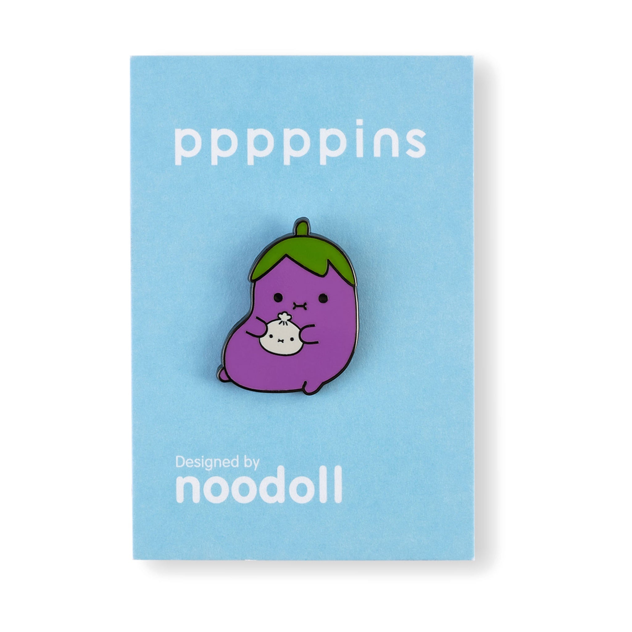 Noodoll Enamel Pin | Hard Enamel Accessory with Secure Rubber Clutch