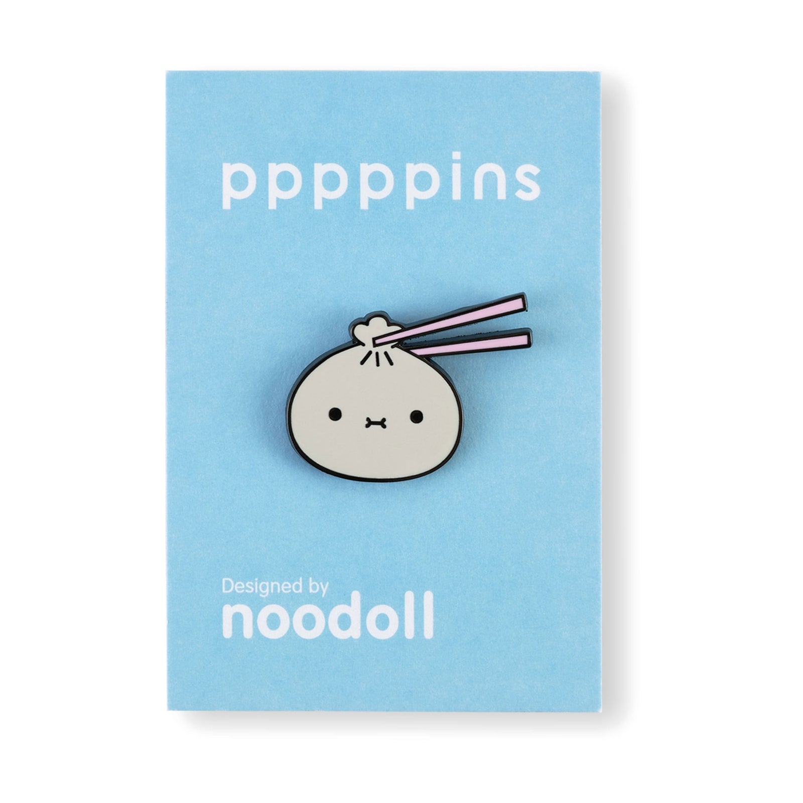 Noodoll Enamel Pin | Hard Enamel Accessory with Secure Rubber Clutch