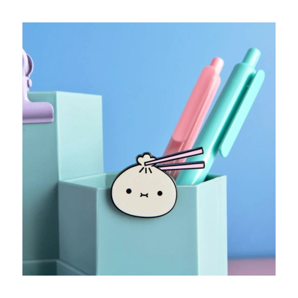 Noodoll Enamel Pin | Hard Enamel Accessory with Secure Rubber Clutch