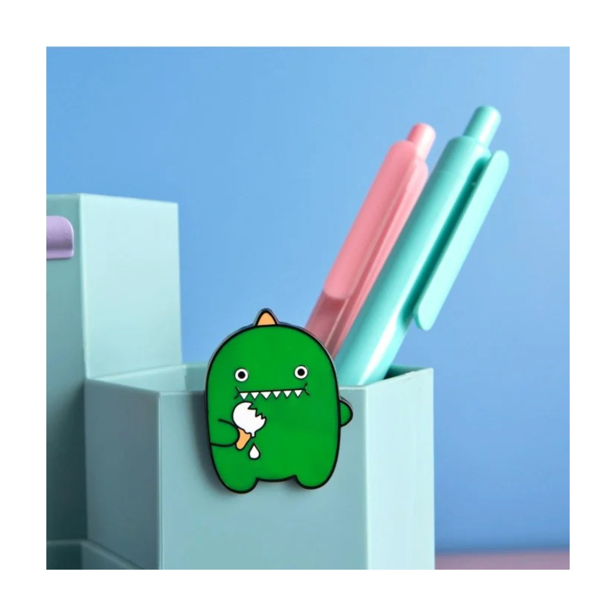 Noodoll Enamel Pin | Hard Enamel Accessory with Secure Rubber Clutch