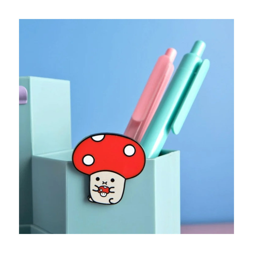 Noodoll Enamel Pin | Hard Enamel Accessory with Secure Rubber Clutch