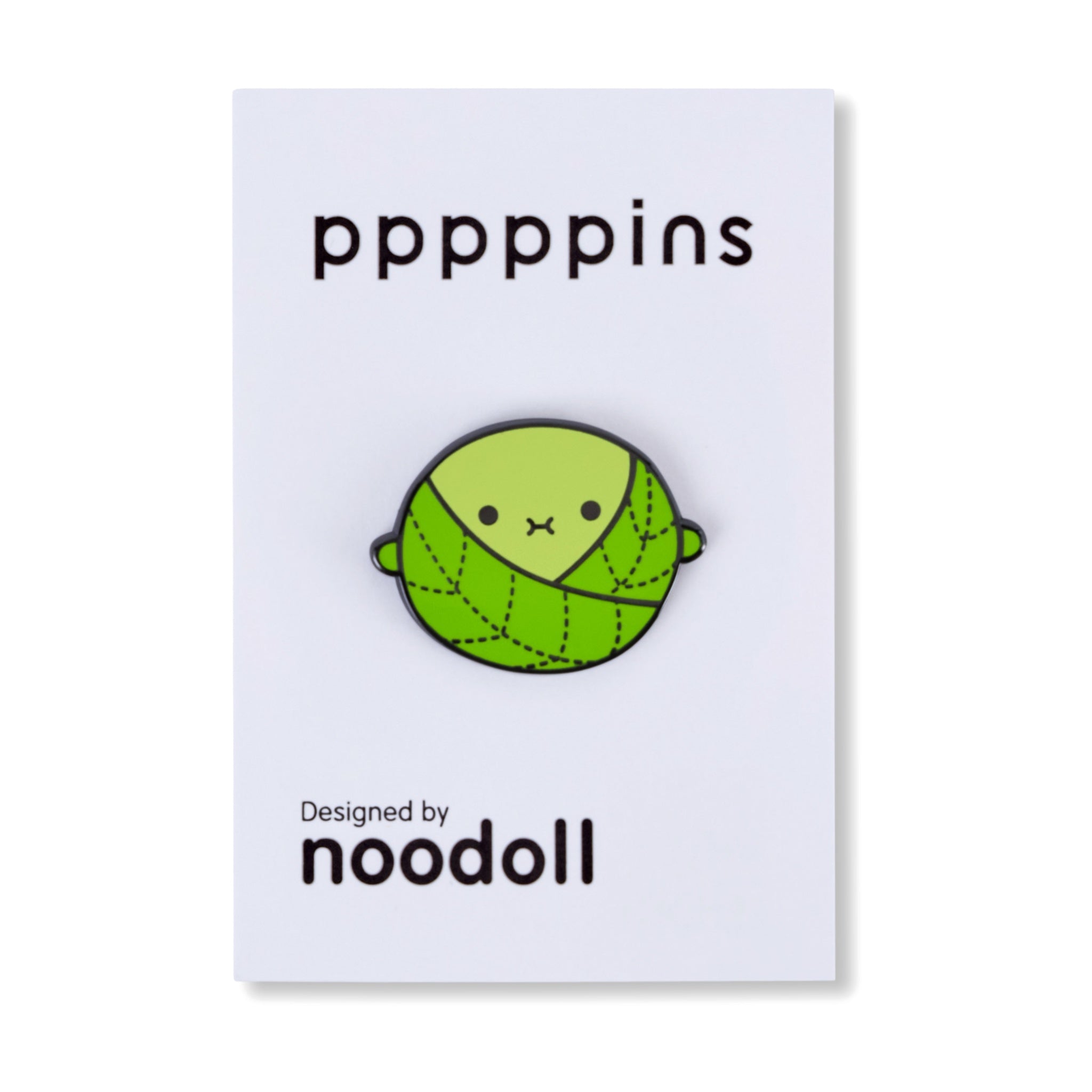 Noodoll Enamel Pin | Hard Enamel Accessory with Secure Rubber Clutch