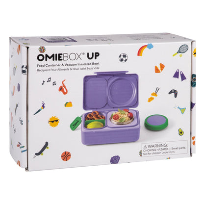 OmieBox Up Hot & Cold Bento Box 770ml | Food Container & Vacuum Insulated Bowl