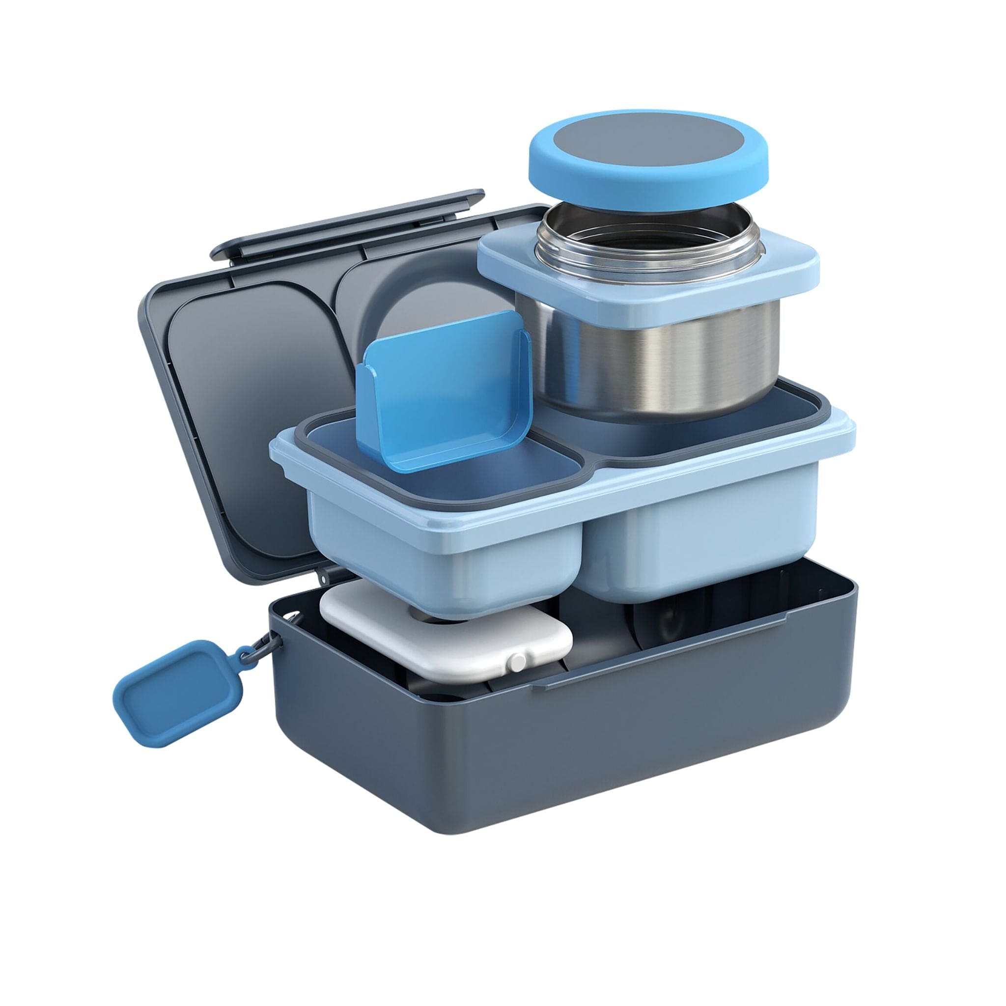 OmieBox Up Hot & Cold Bento Box 770ml | Food Container & Vacuum Insulated Bowl