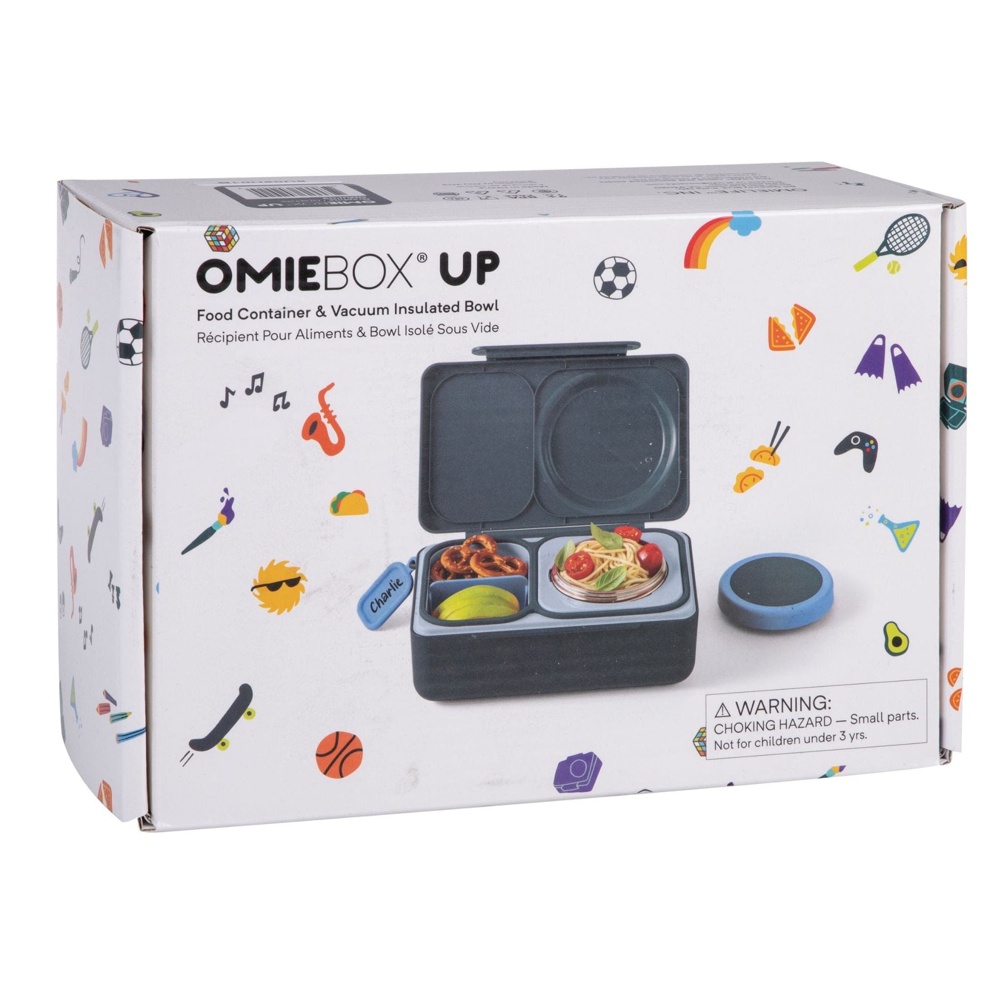 OmieBox Up Hot & Cold Bento Box 770ml | Food Container & Vacuum Insulated Bowl